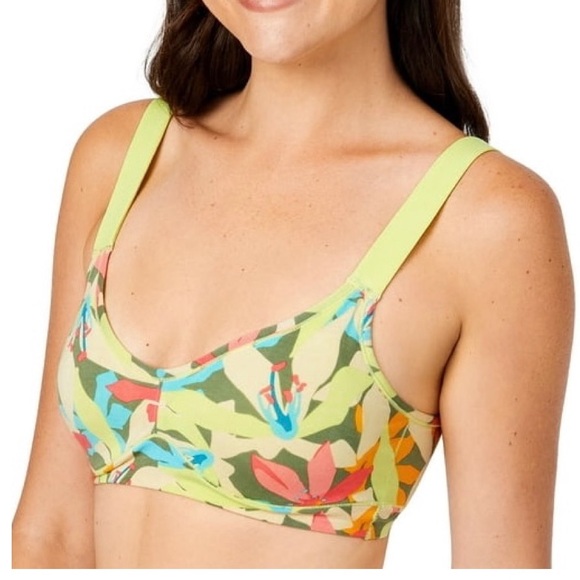 Kindly Yours Women's Comfort Modal Lounge Pullover Bra Tropical Floral Size XL - Picture 5 of 16